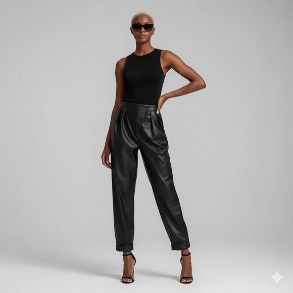 SignedBlake Pants - SIGNEDBLAKE Faux Leather Pants – NWT – Size Large